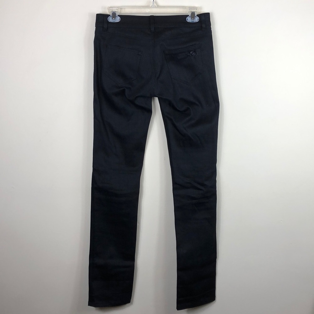 Prada Skinny Straight Black Indigo Denim Italy 26 - Picture 6 of 8